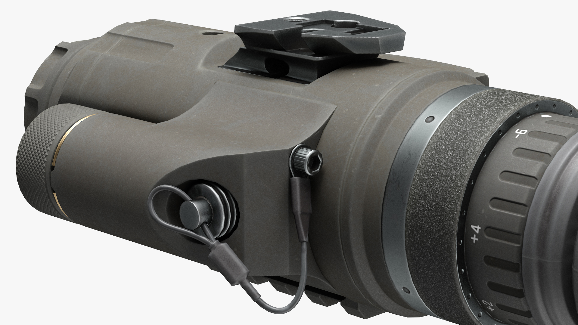 3D model Thermal Weapon Scope Trijicon IR Patrol M300W