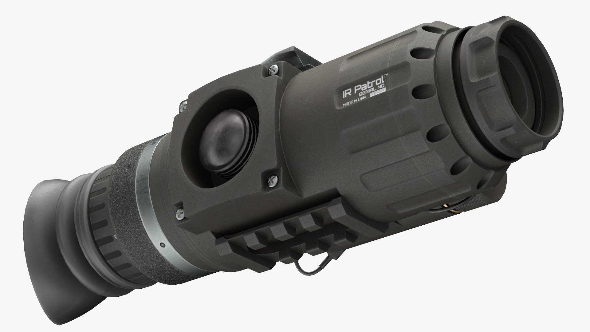 3D model Thermal Weapon Scope Trijicon IR Patrol M300W