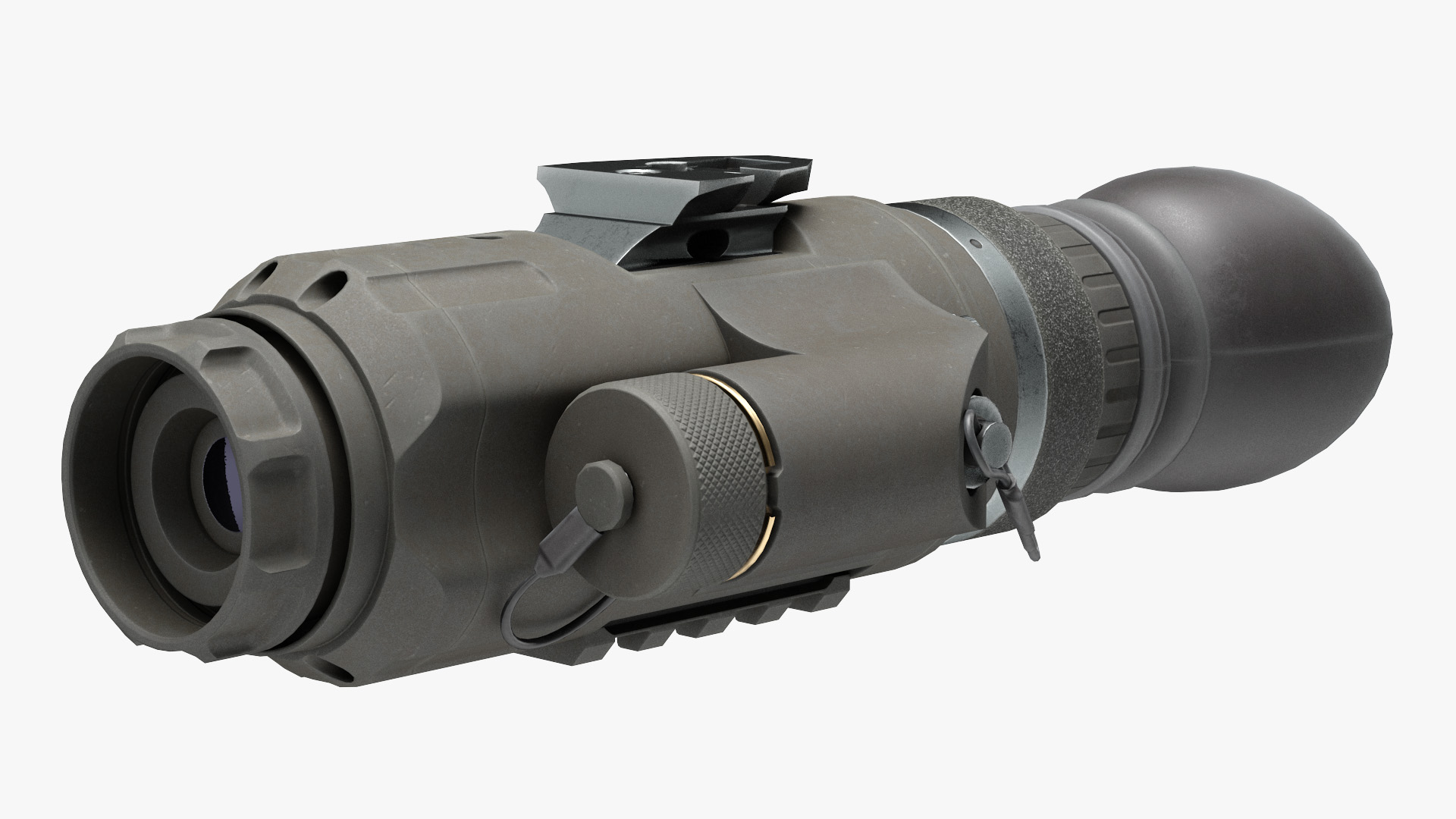 3D model Thermal Weapon Scope Trijicon IR Patrol M300W