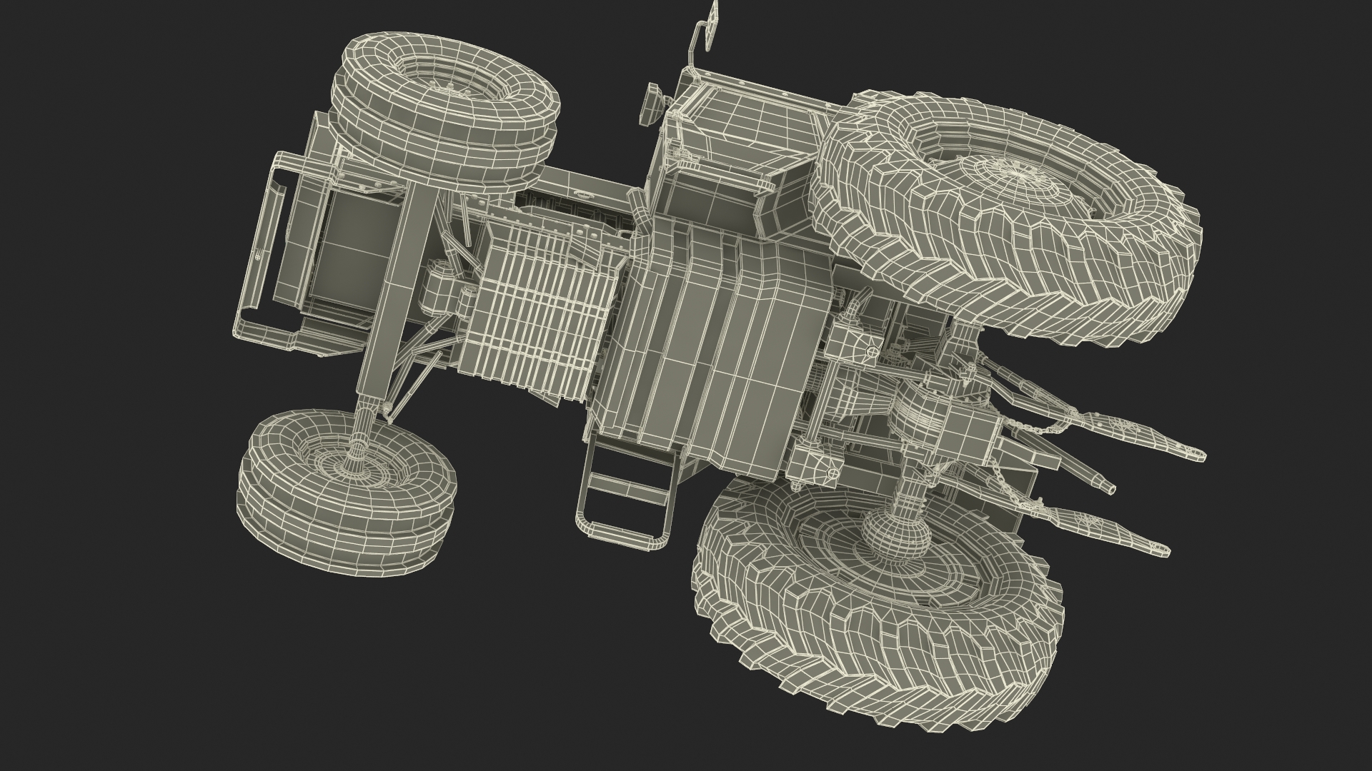 Farm Tractor 3D