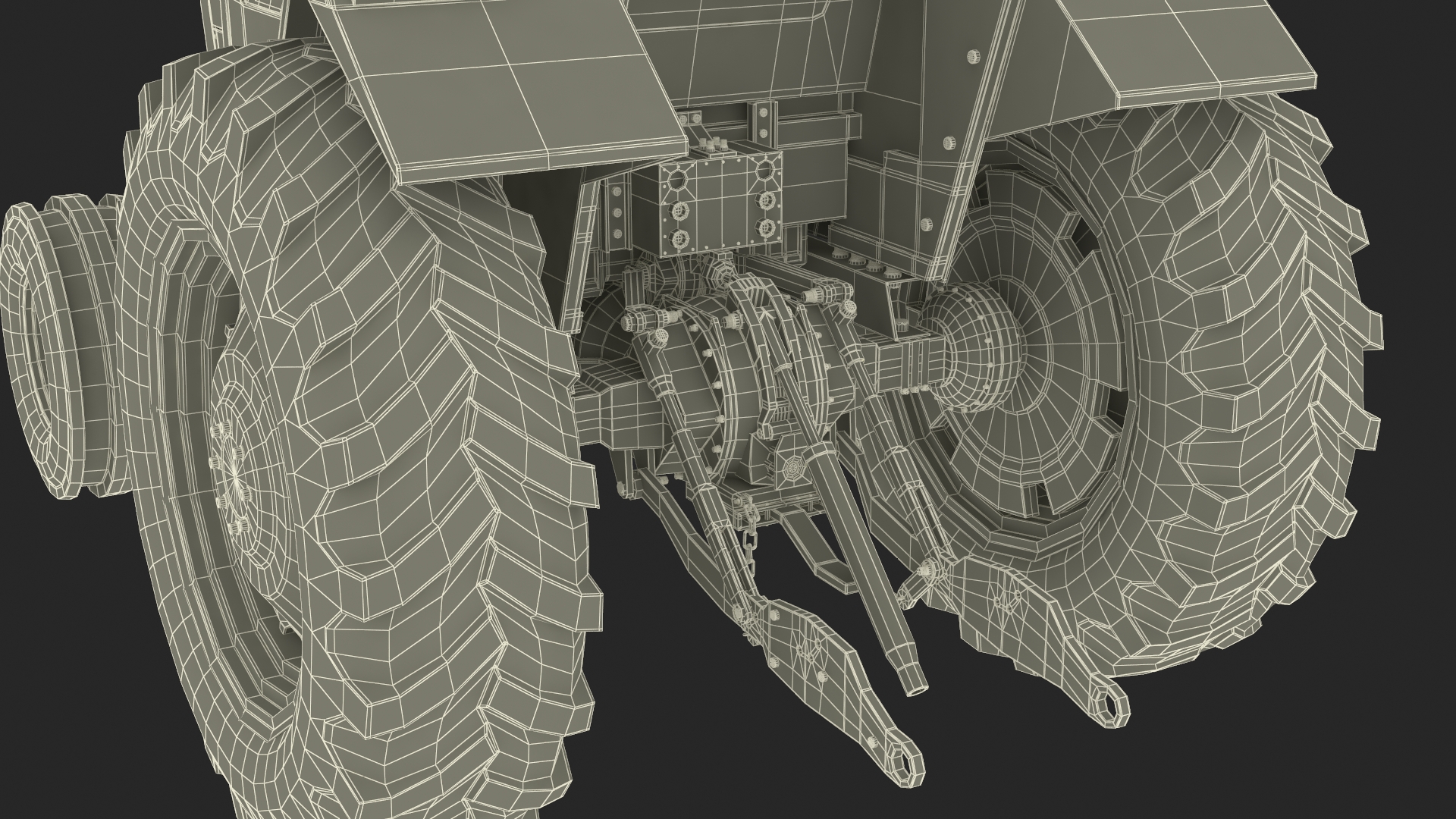 Farm Tractor 3D