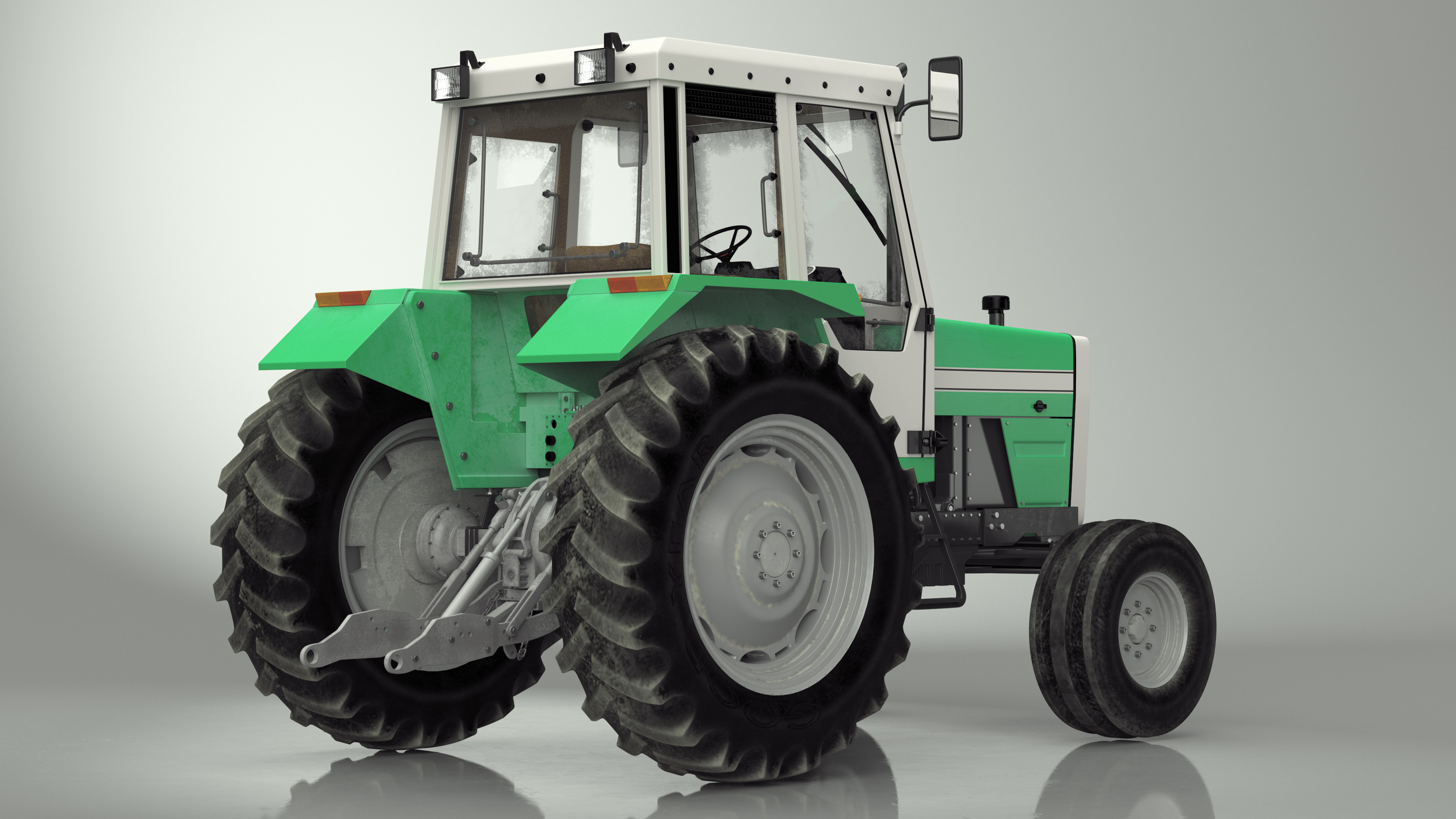 Farm Tractor 3D