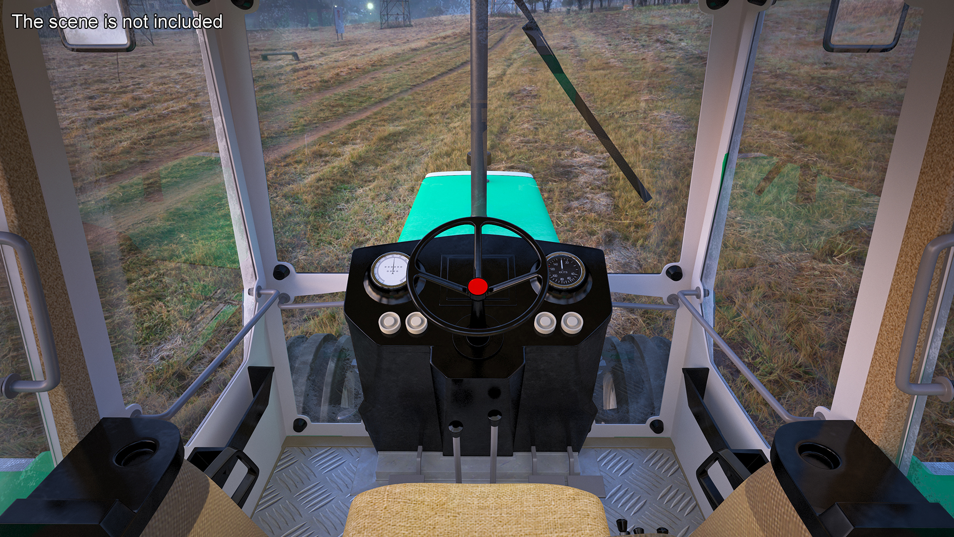 Farm Tractor 3D