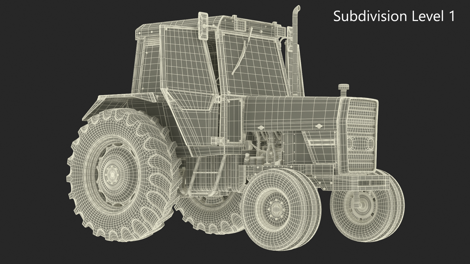 Farm Tractor 3D