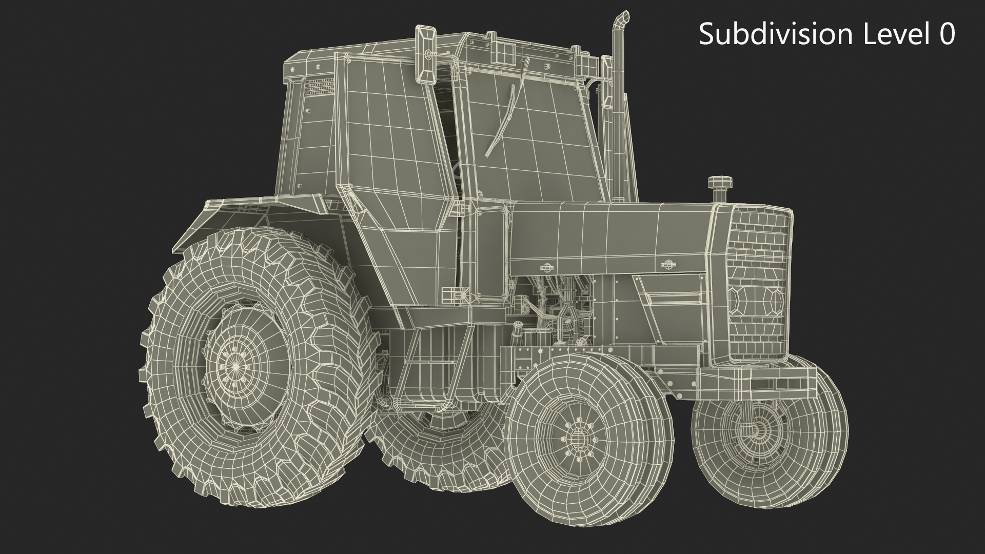 Farm Tractor 3D