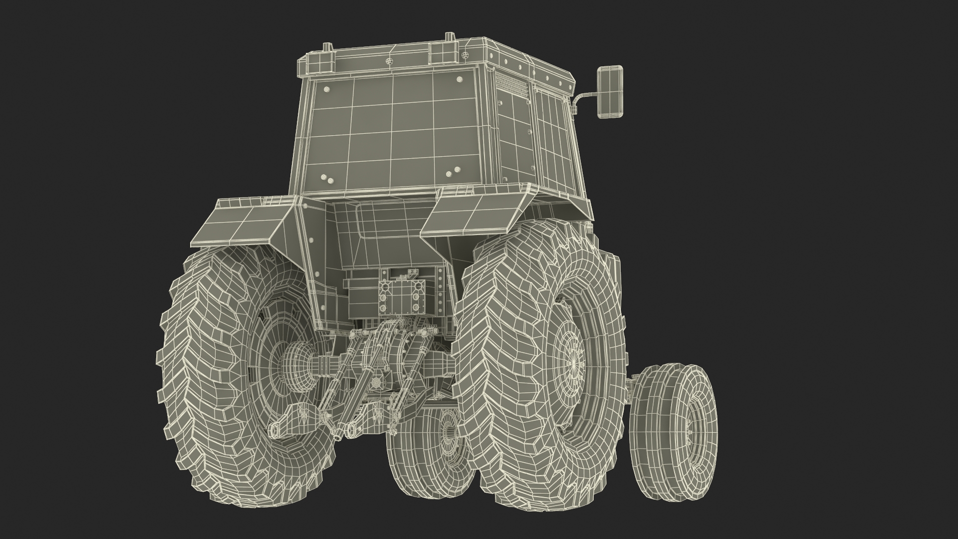 Farm Tractor 3D