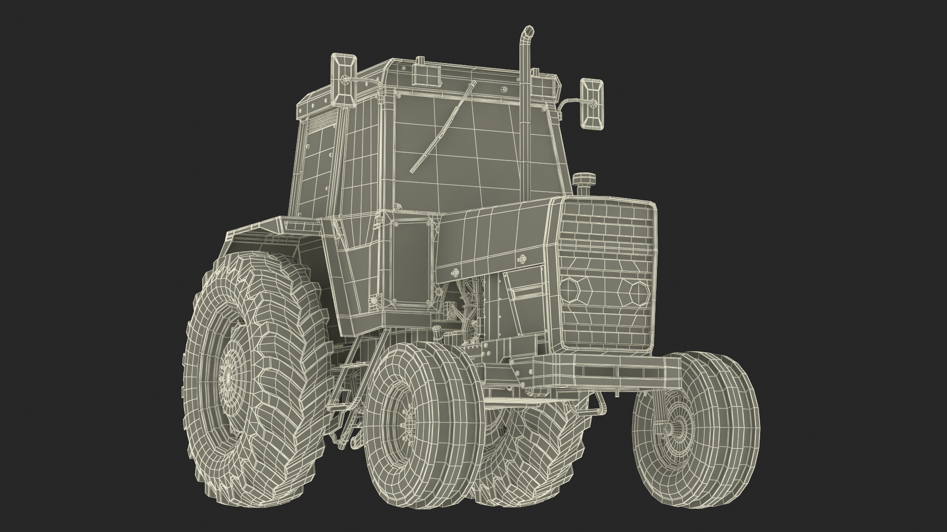 Farm Tractor 3D