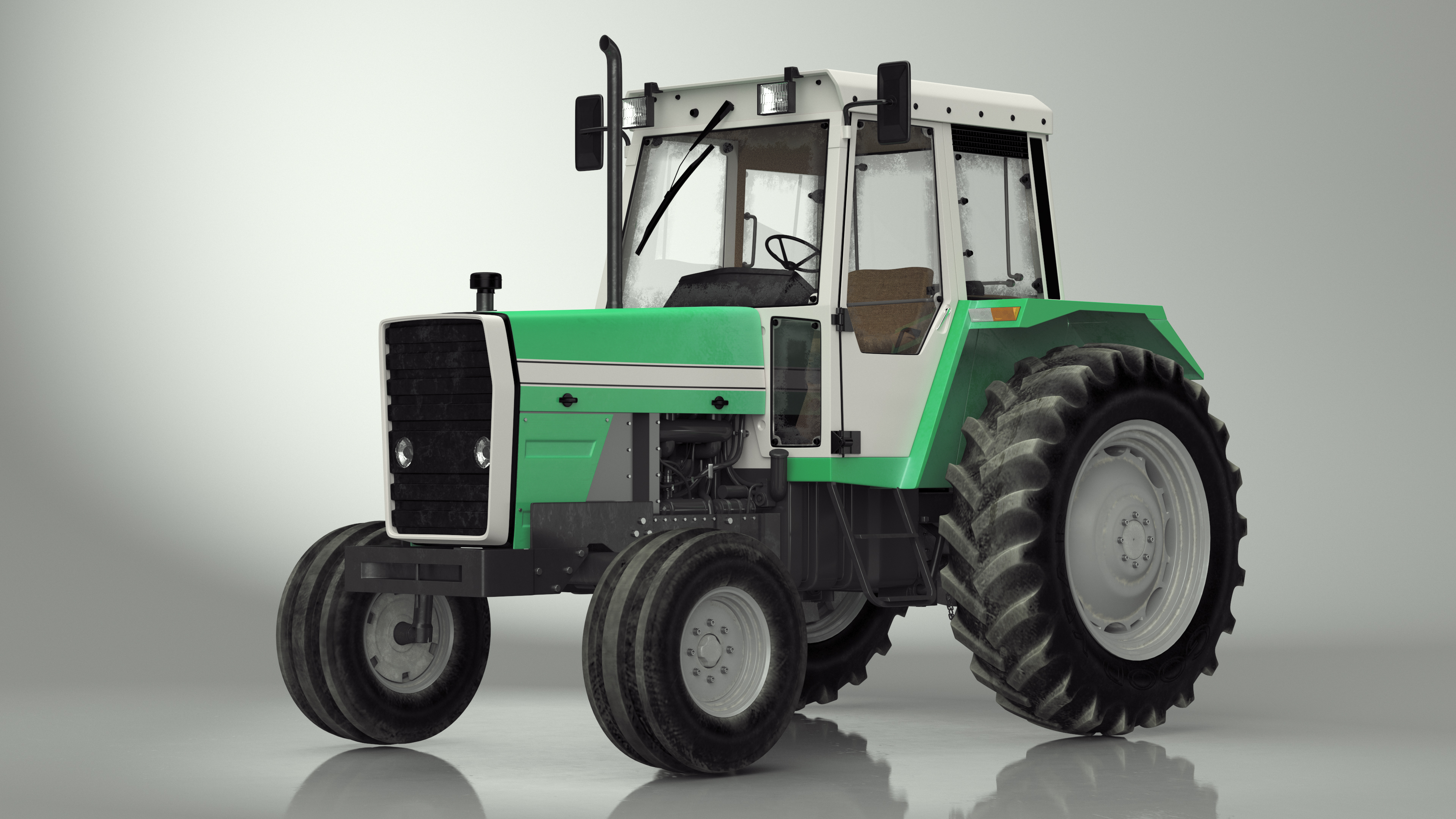 Farm Tractor 3D