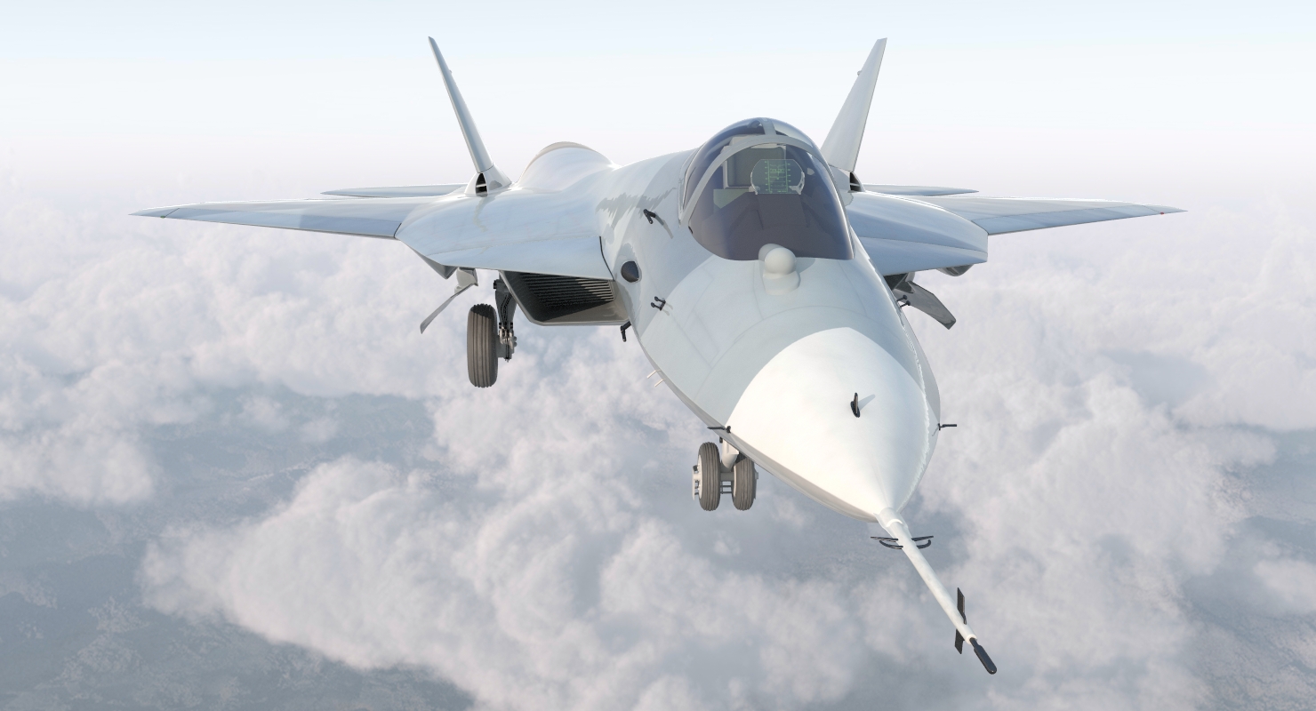 3D model Sukhoi T 50 PAK FA Rigged