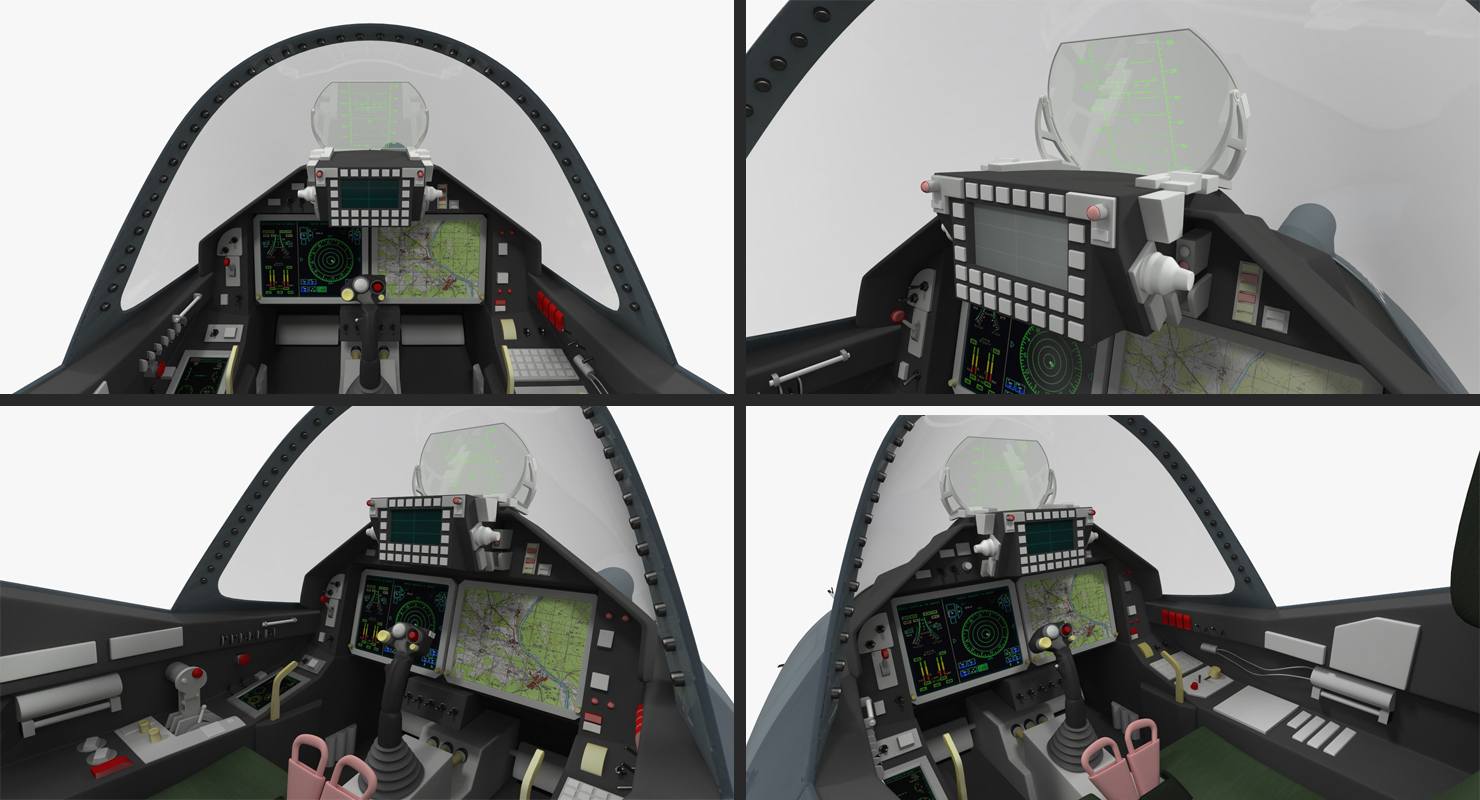 3D model Sukhoi T 50 PAK FA Rigged