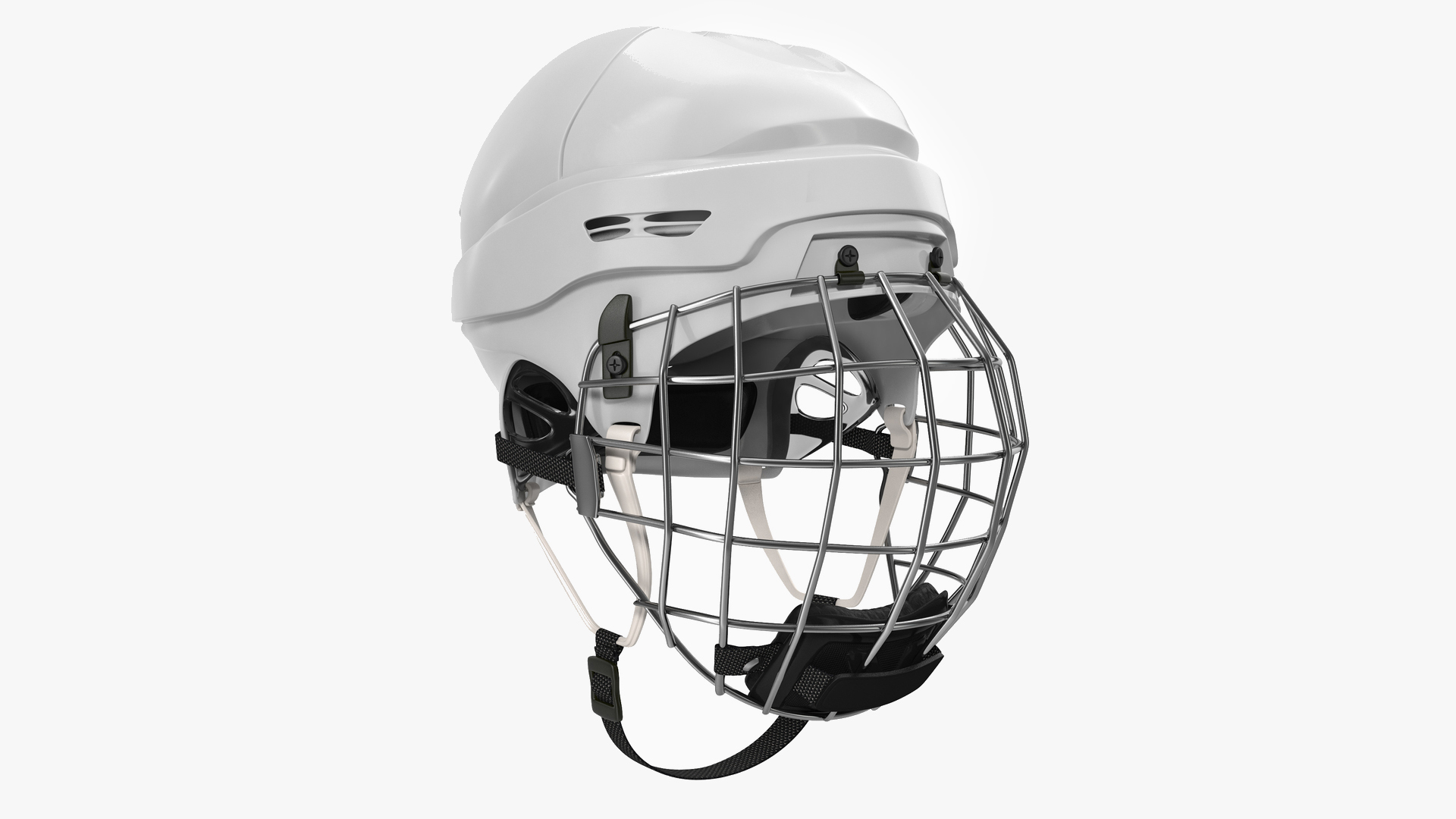 3D Ice Hockey Protective Helmet model