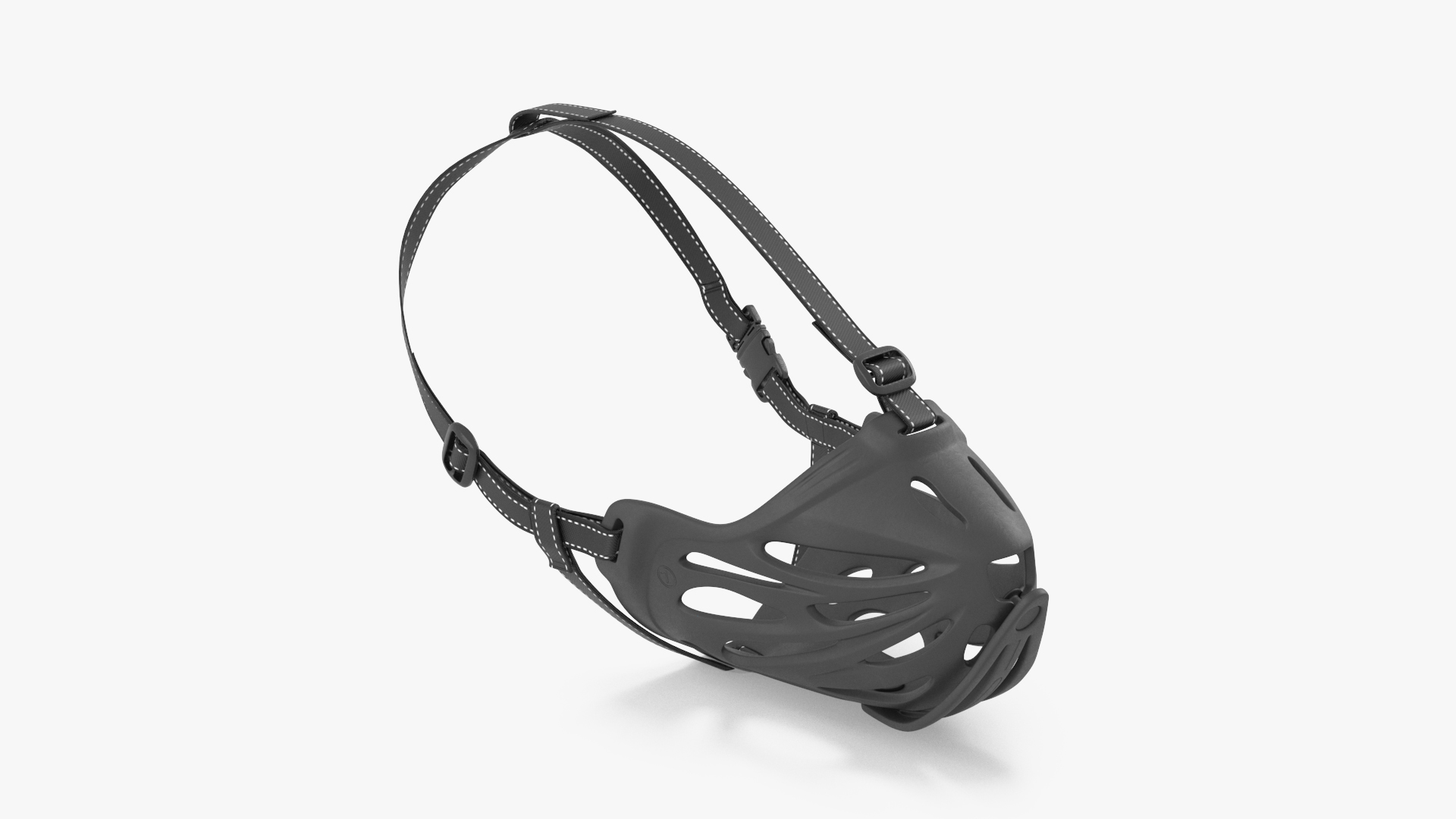 Silicone Dog Muzzle Xoloitzcuintli 3D model
