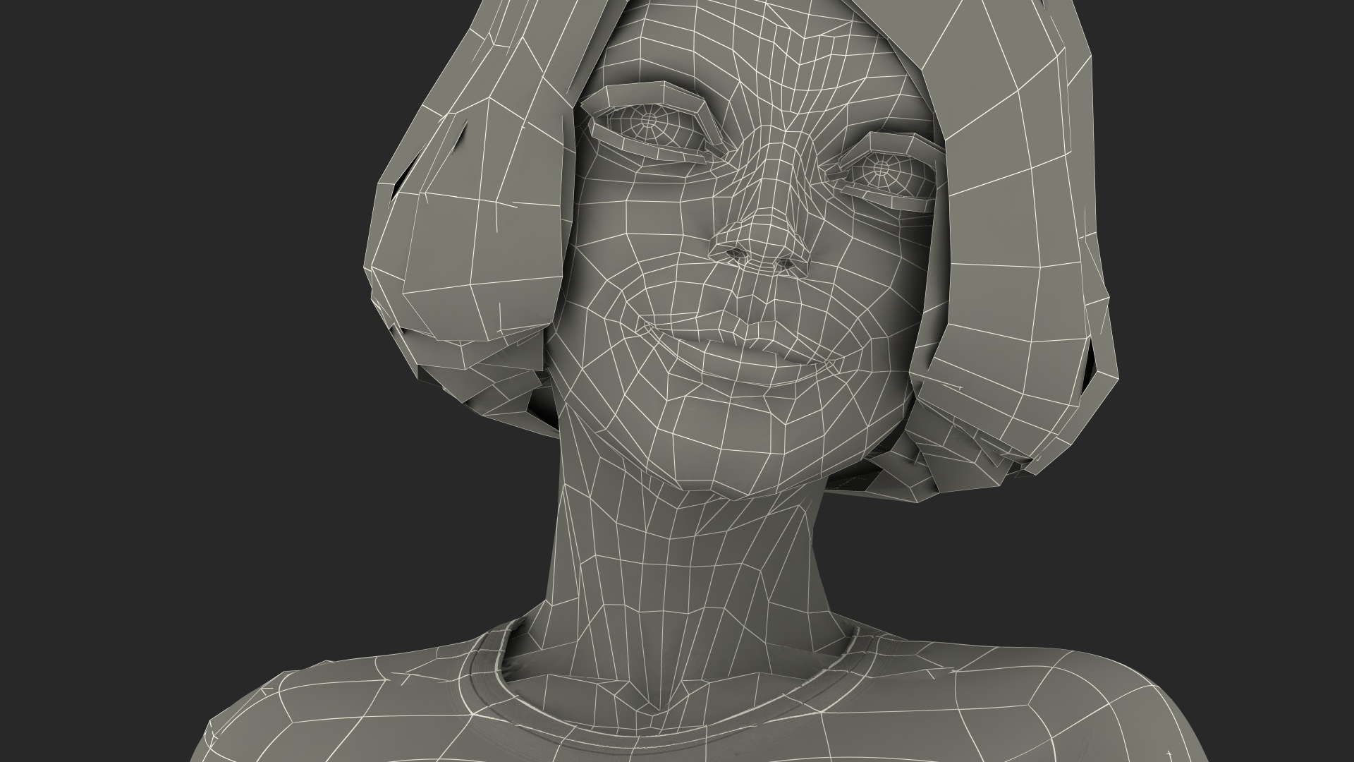 3D Casual Women Summer Suit Rigged