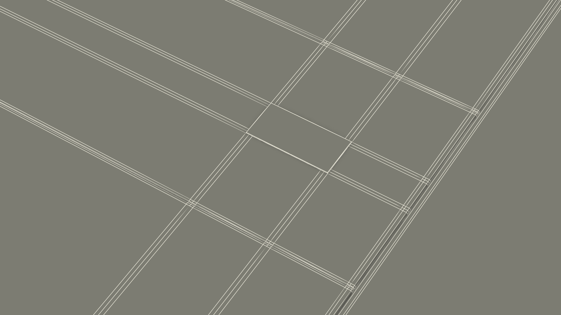 3D model Rectangular Meeting Table