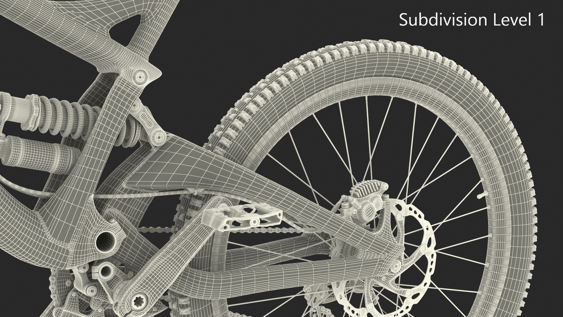 3D model GT Fury Downhill Mountain Bike
