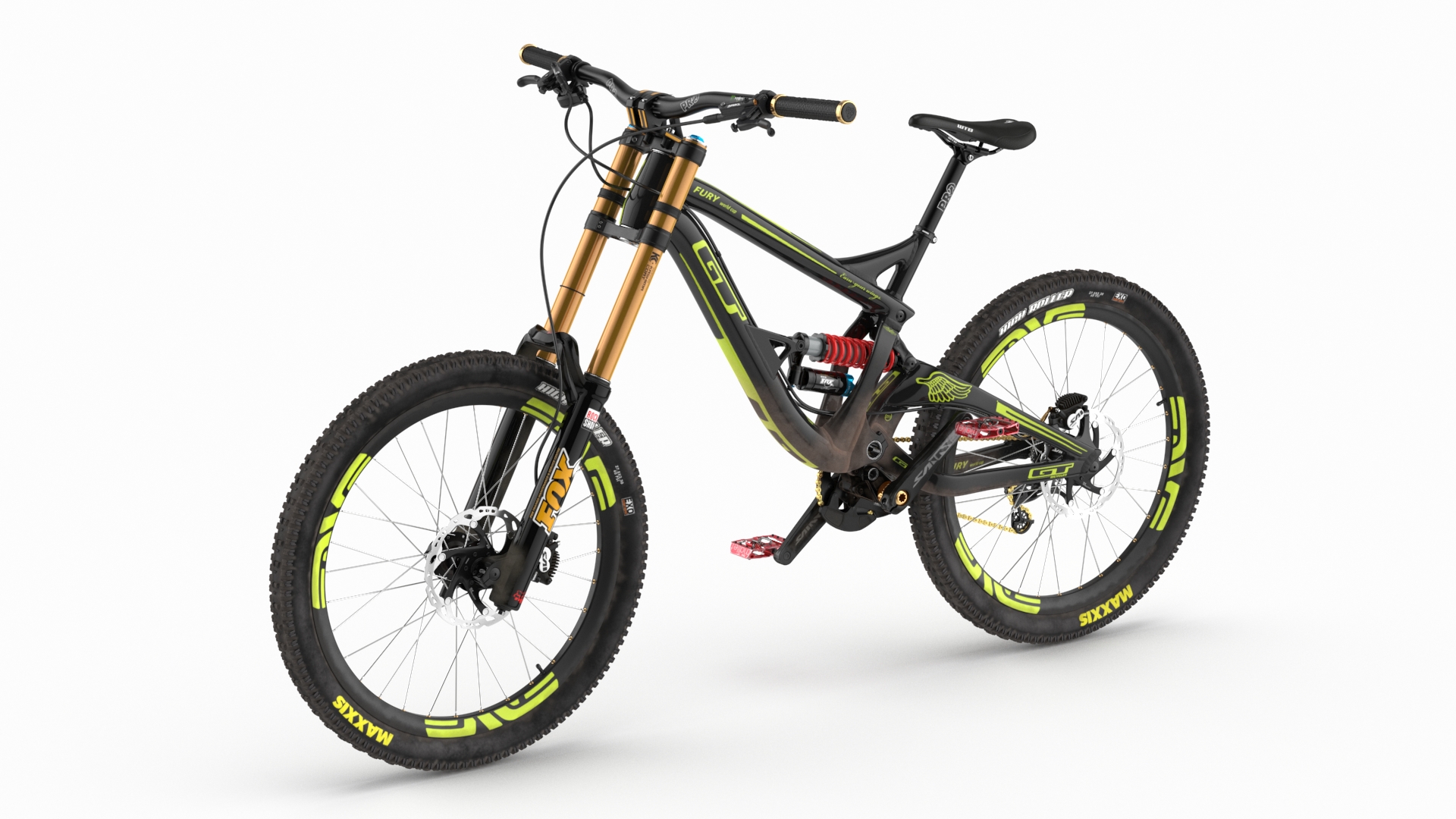 3D model GT Fury Downhill Mountain Bike