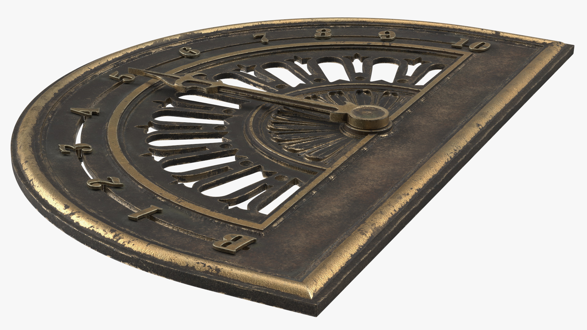 Antique Elevator Floor Indicator 3D