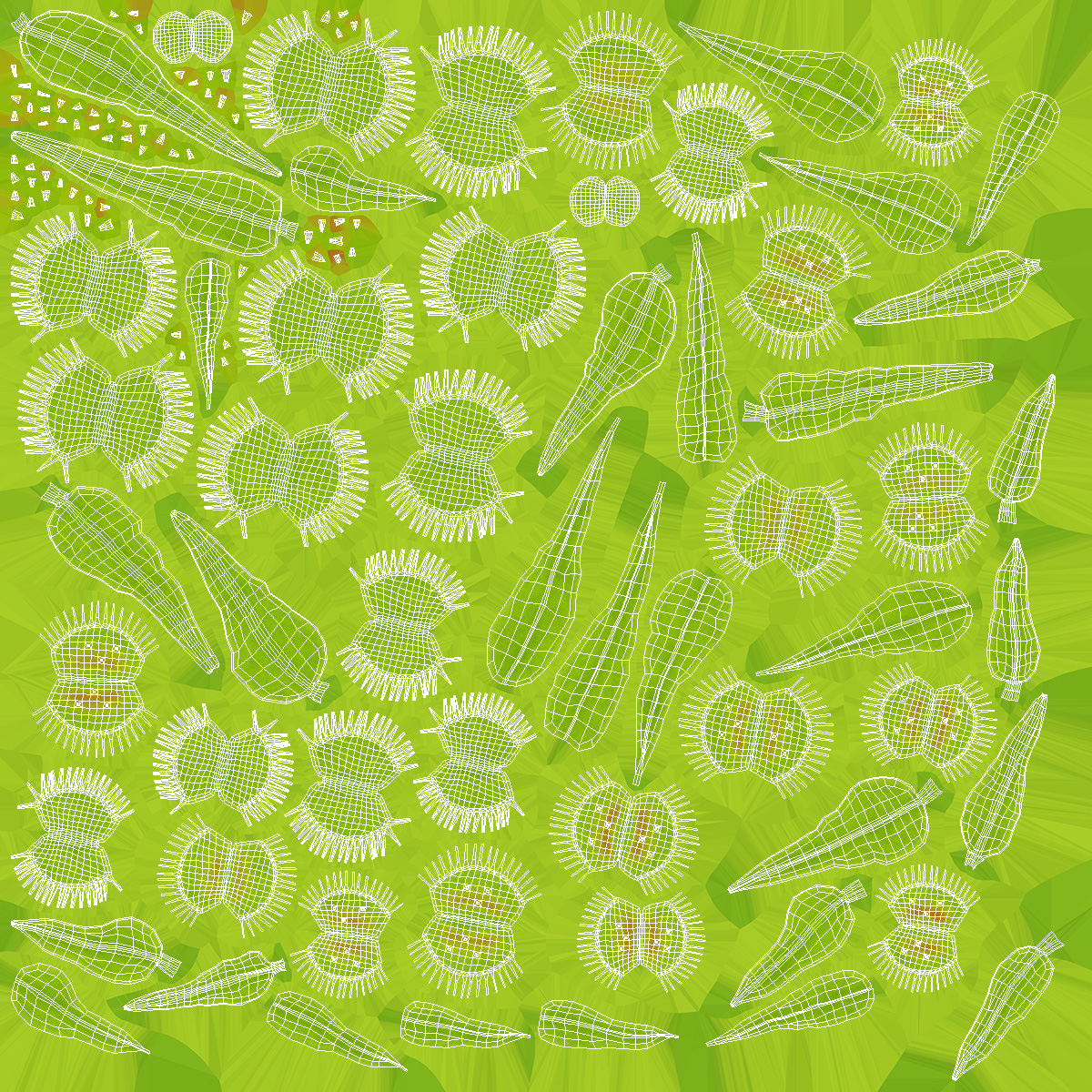 3D Dionaea Muscipula Green model