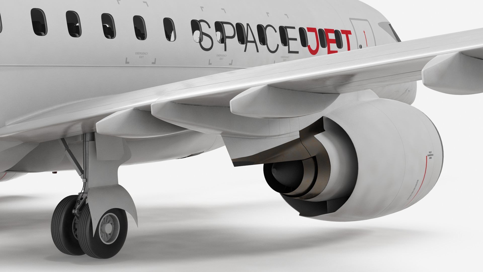 Mitsubishi SpaceJet M100 3D model