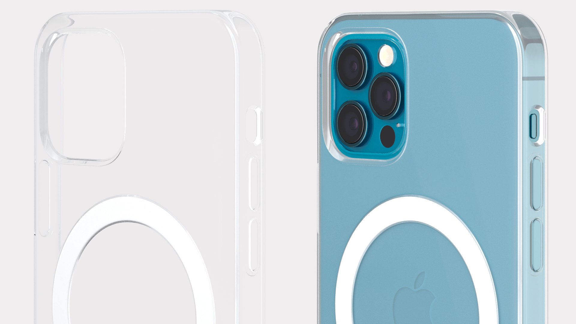 iPhone 12 Pro Clear Case with MagSafe 3D