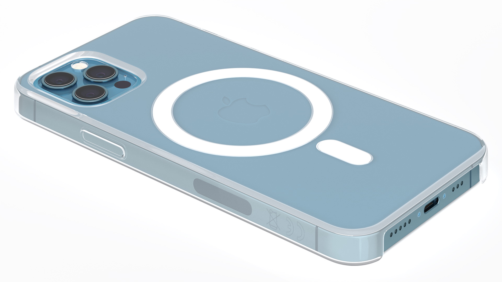 iPhone 12 Pro Clear Case with MagSafe 3D