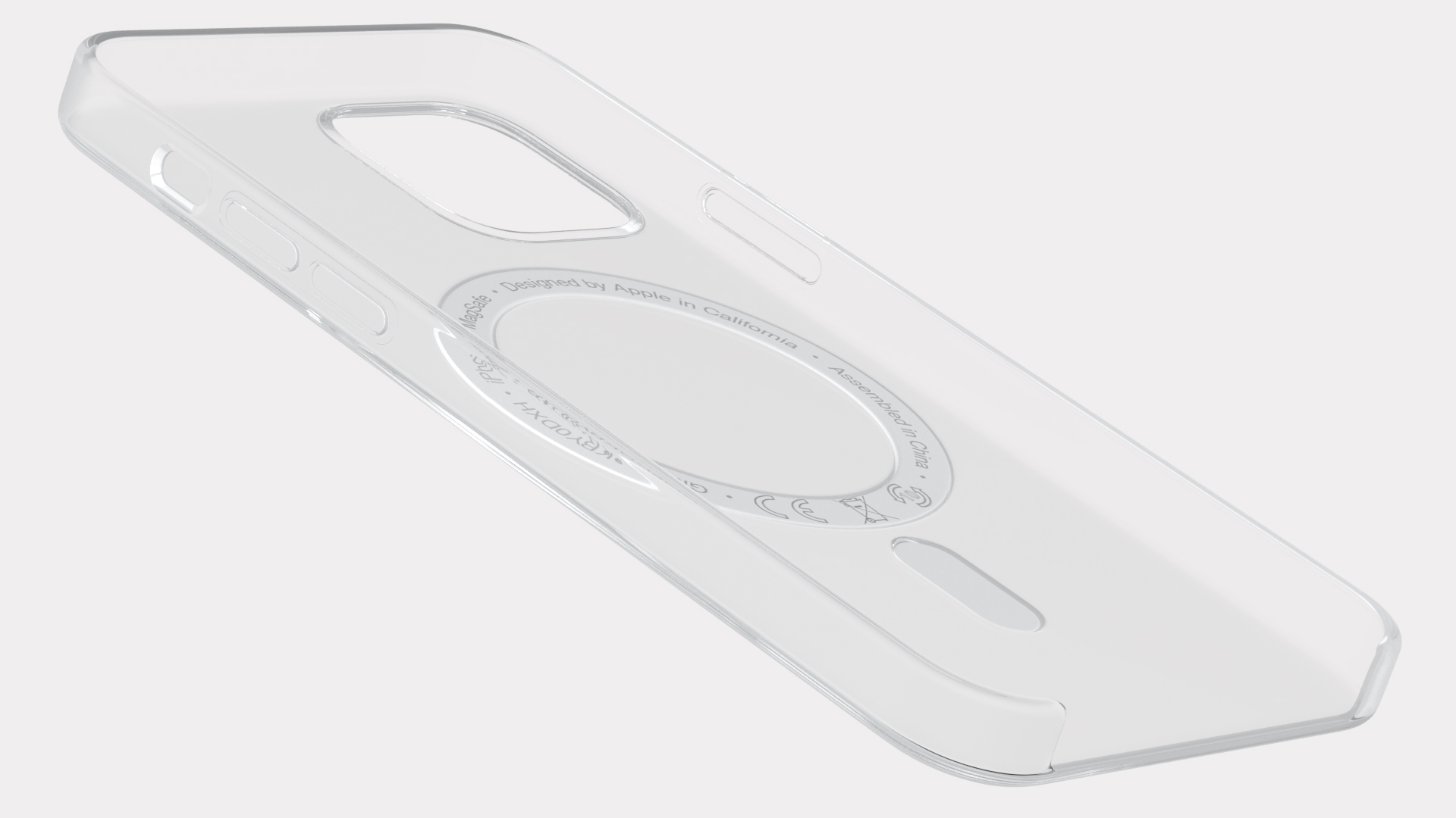 iPhone 12 Pro Clear Case with MagSafe 3D