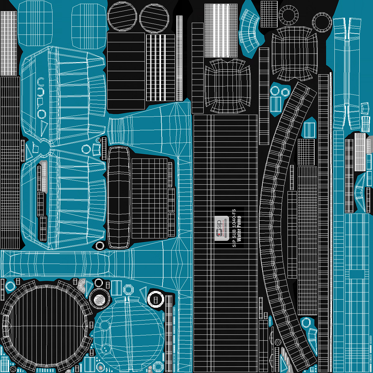 3D SIP Water Pump Submersible