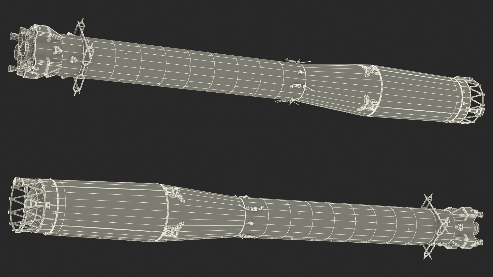 Soyuz 2 Rocket Stage 2 3D