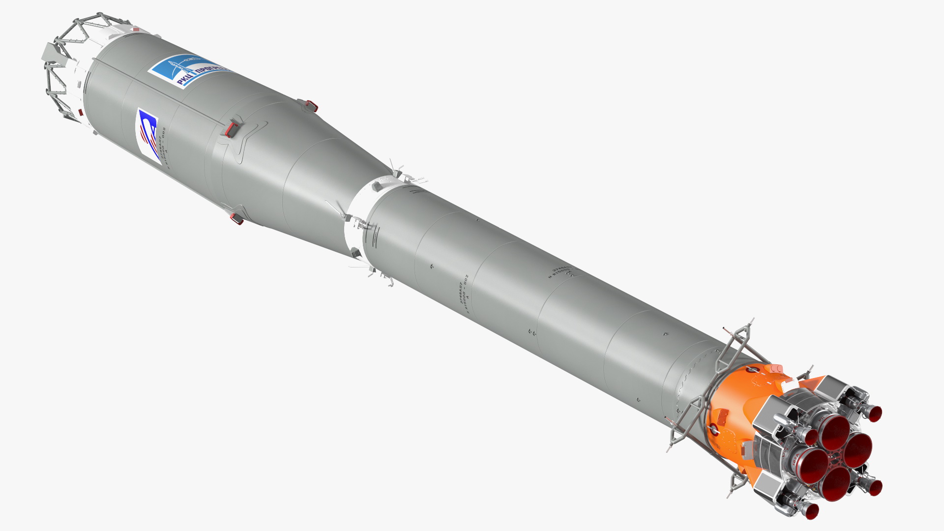 Soyuz 2 Rocket Stage 2 3D
