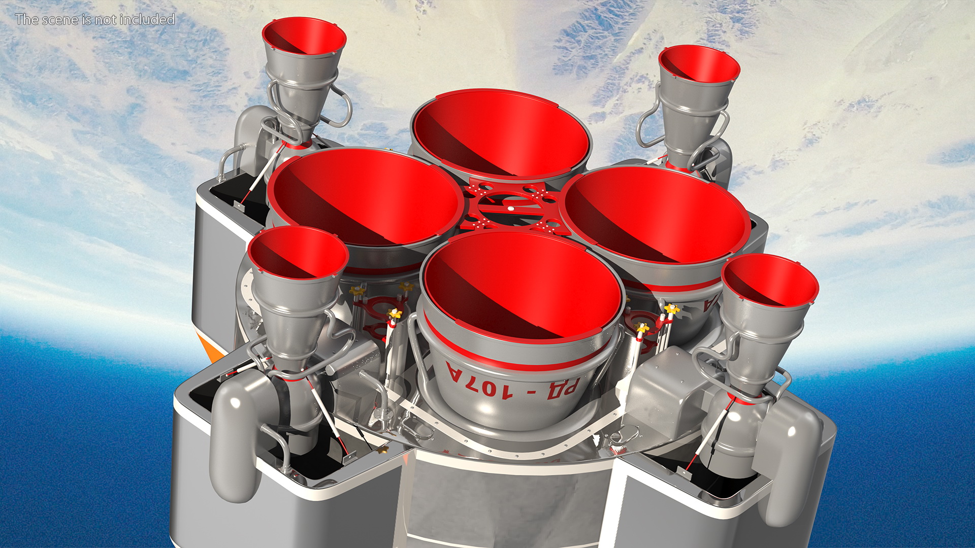 Soyuz 2 Rocket Stage 2 3D