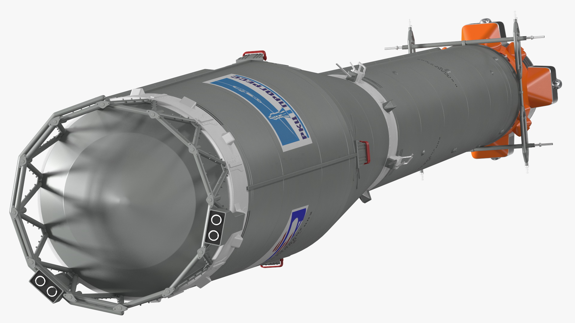 Soyuz 2 Rocket Stage 2 3D