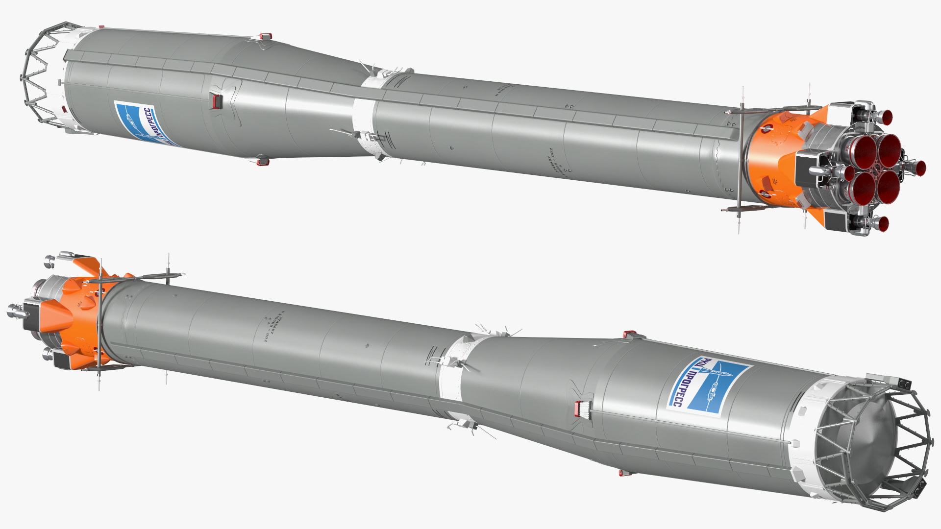 Soyuz 2 Rocket Stage 2 3D