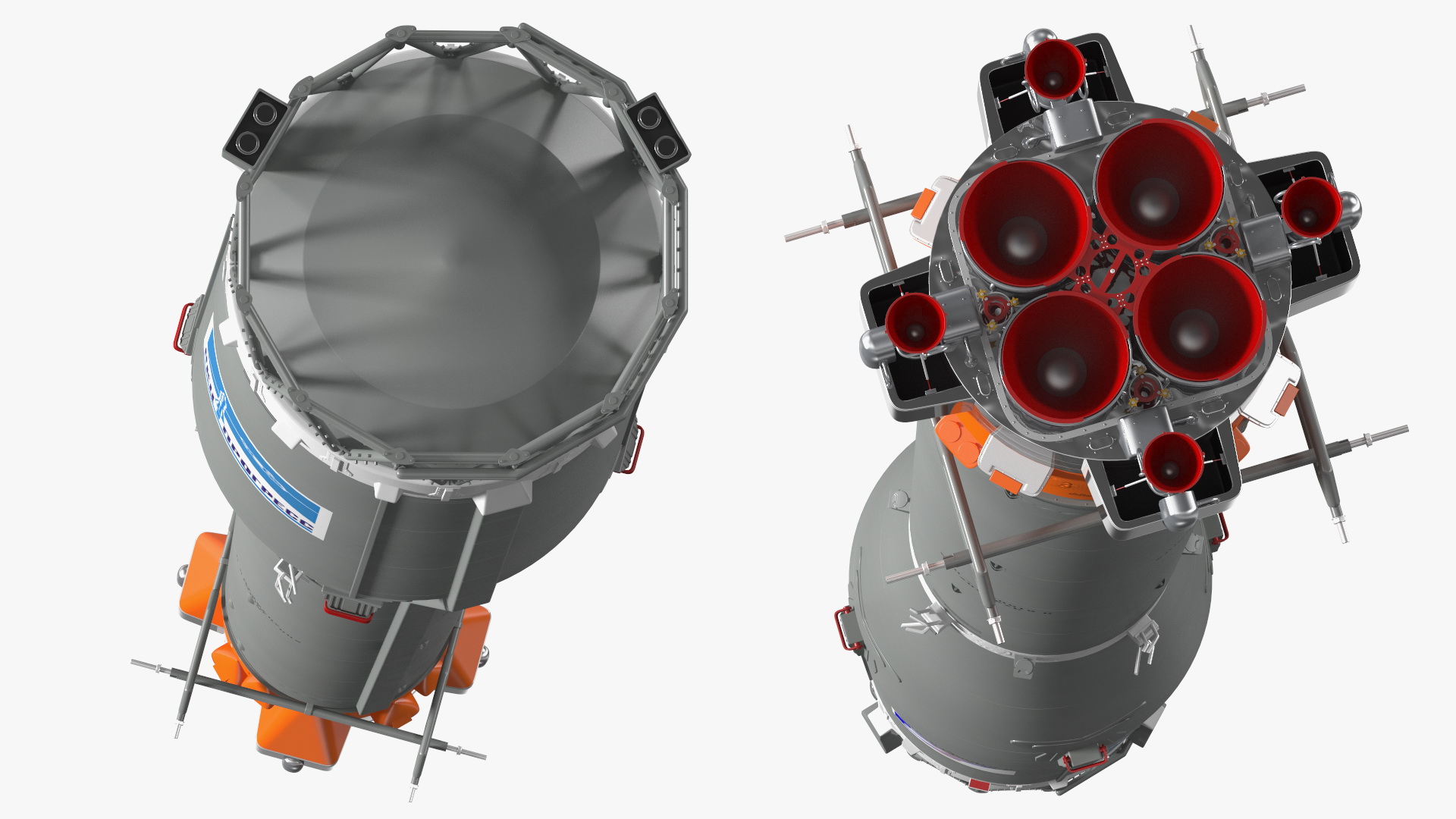 Soyuz 2 Rocket Stage 2 3D