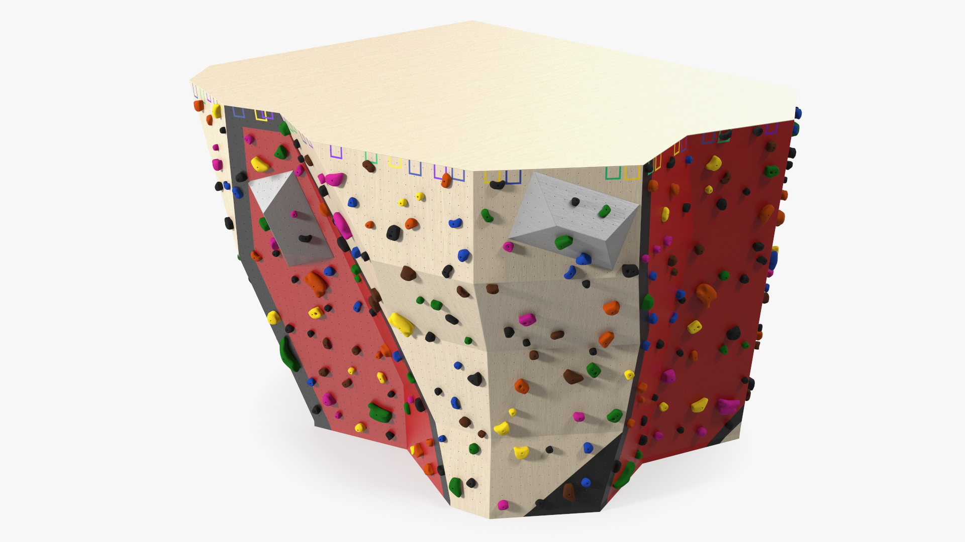 3D model Bouldering Wall