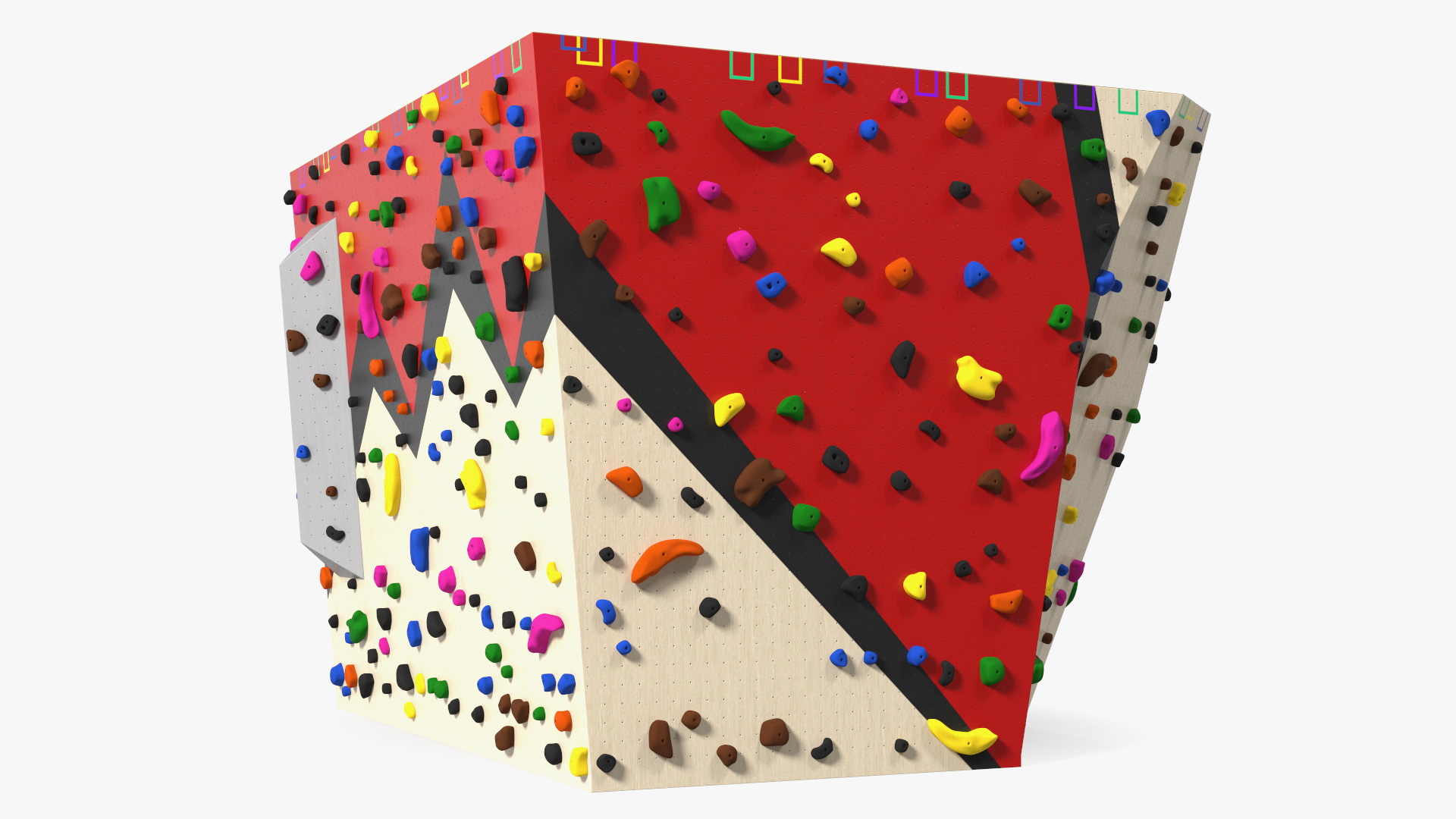 3D model Bouldering Wall