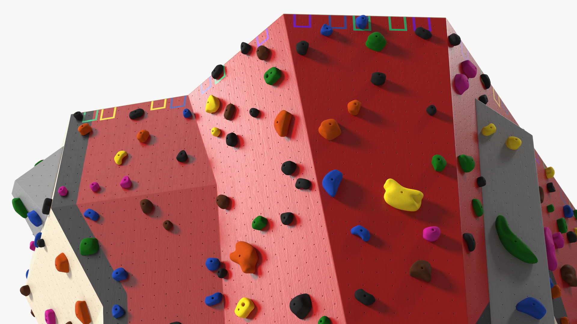 3D model Bouldering Wall