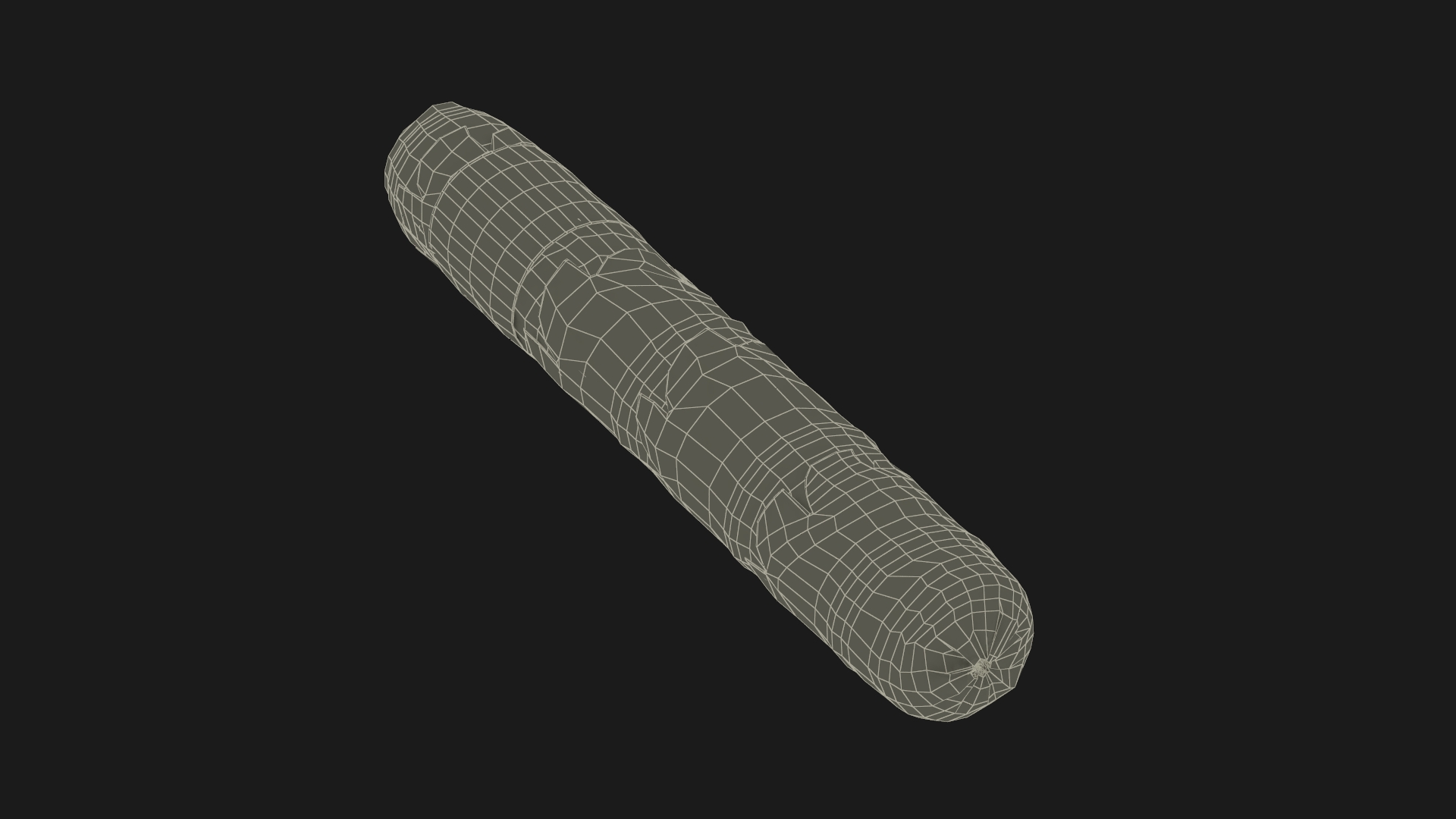 3D model Leira Cannabis Cigar