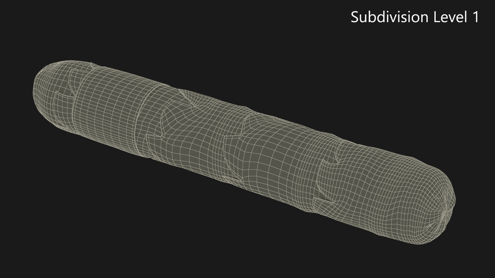 3D model Leira Cannabis Cigar