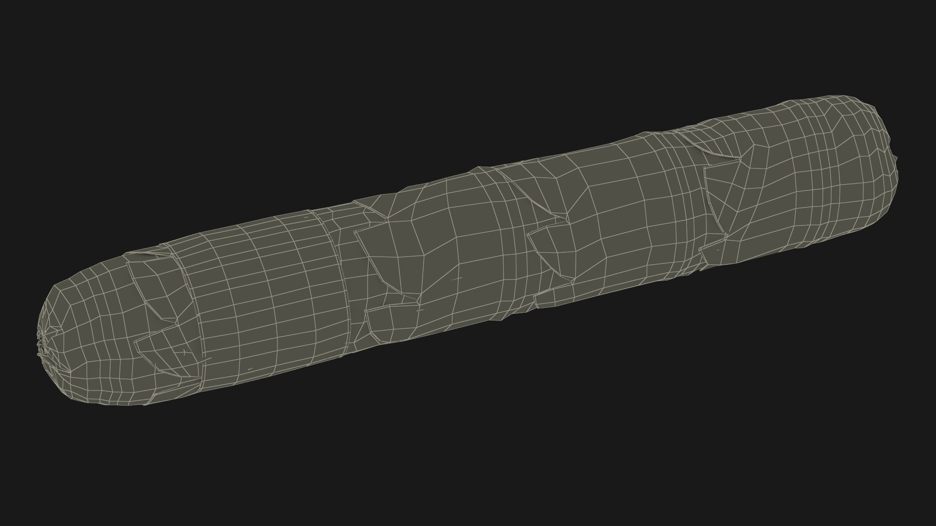 3D model Leira Cannabis Cigar