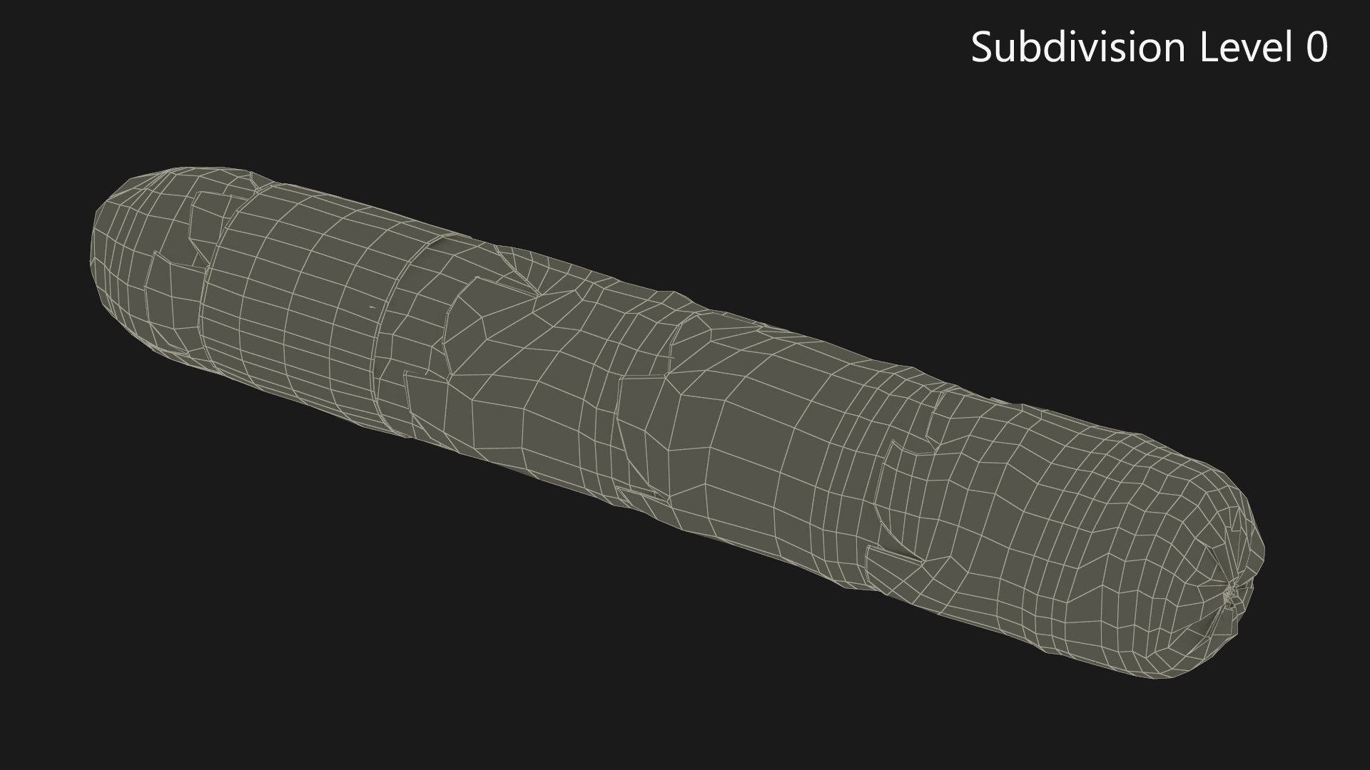 3D model Leira Cannabis Cigar