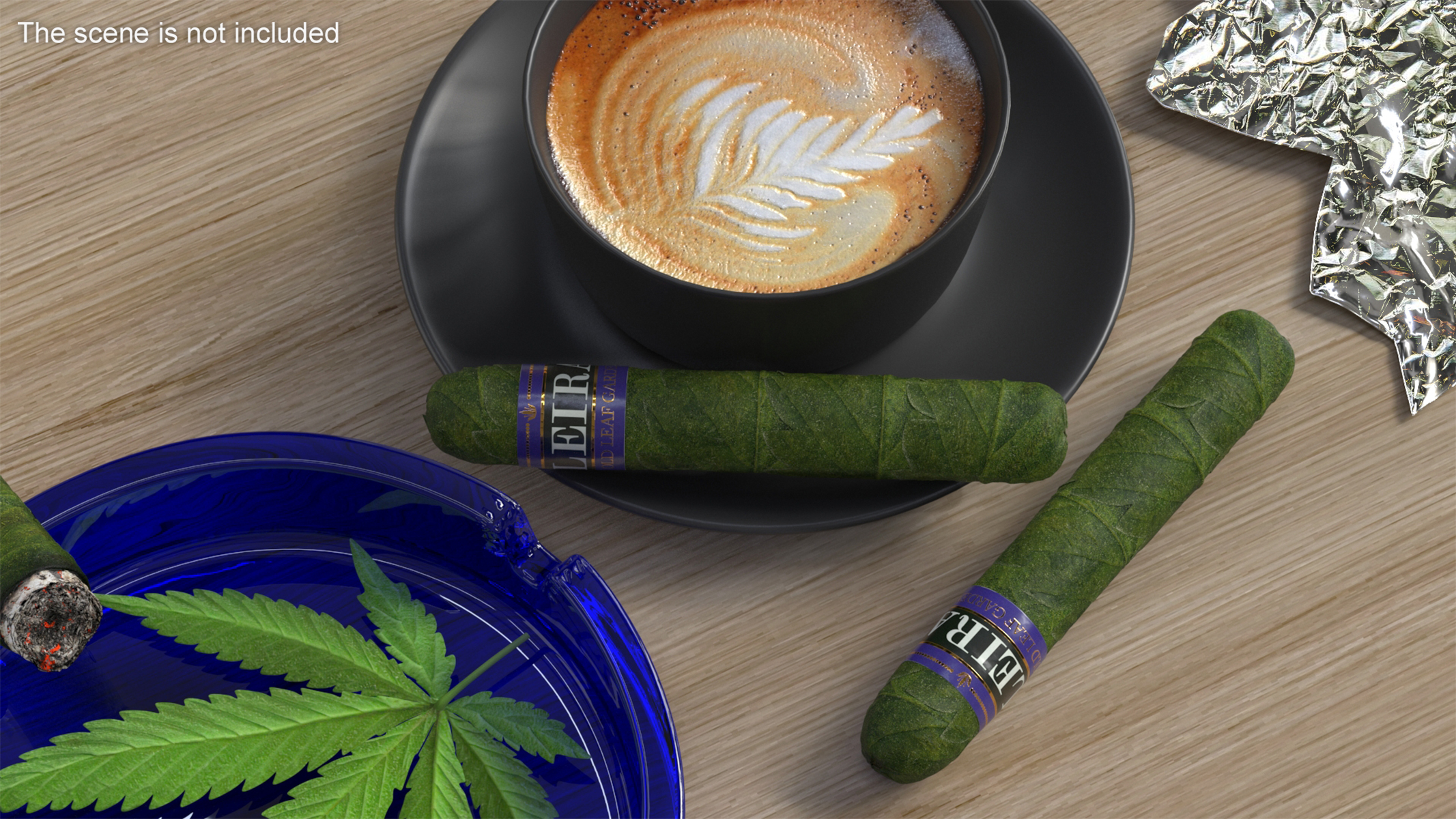 3D model Leira Cannabis Cigar