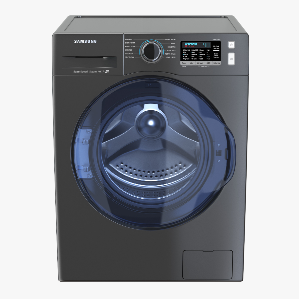Inox Samsung WW6800 Washing Machine, view 5
