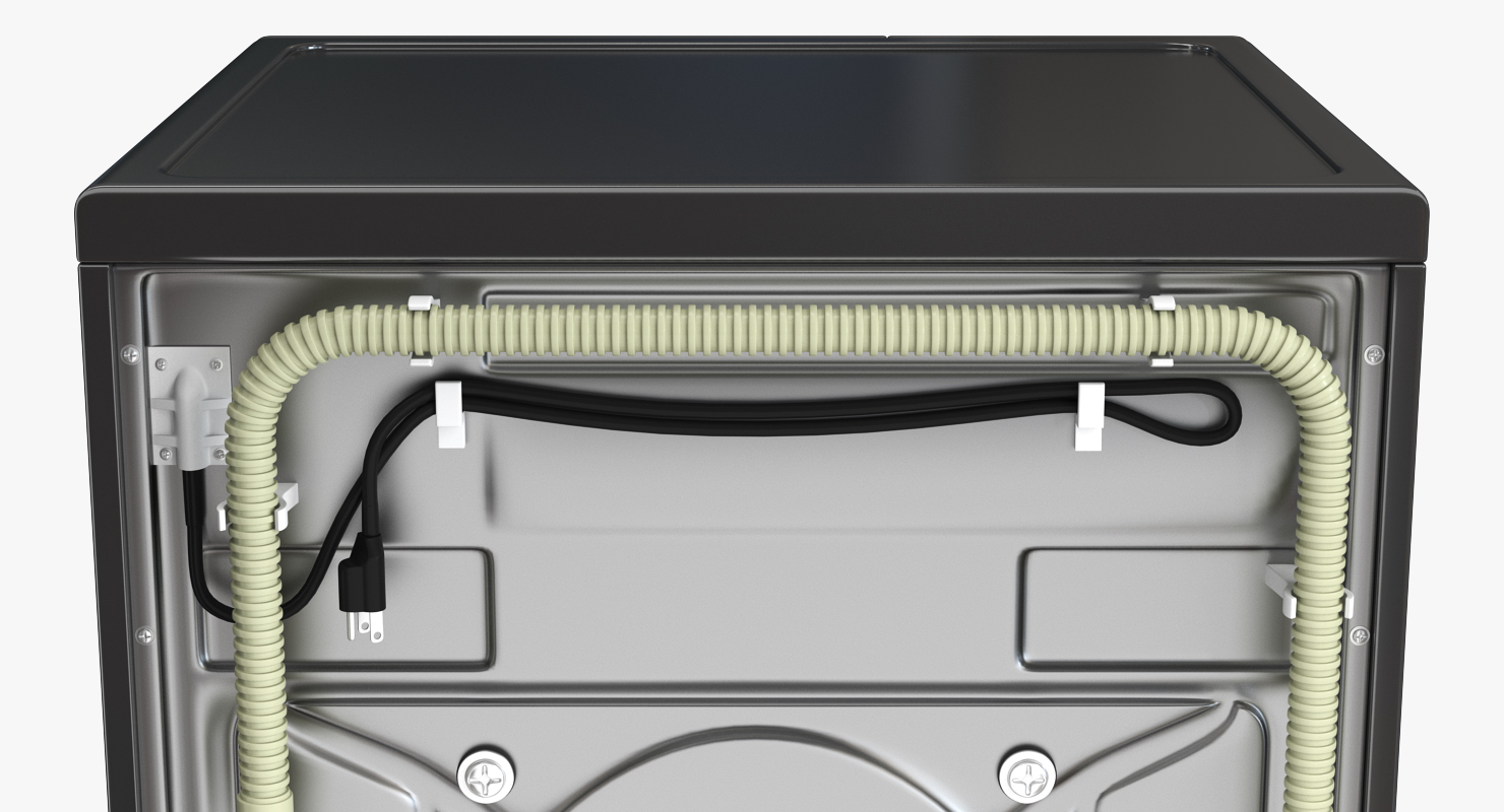 3D model Inox Samsung WW6800 Washing Machine