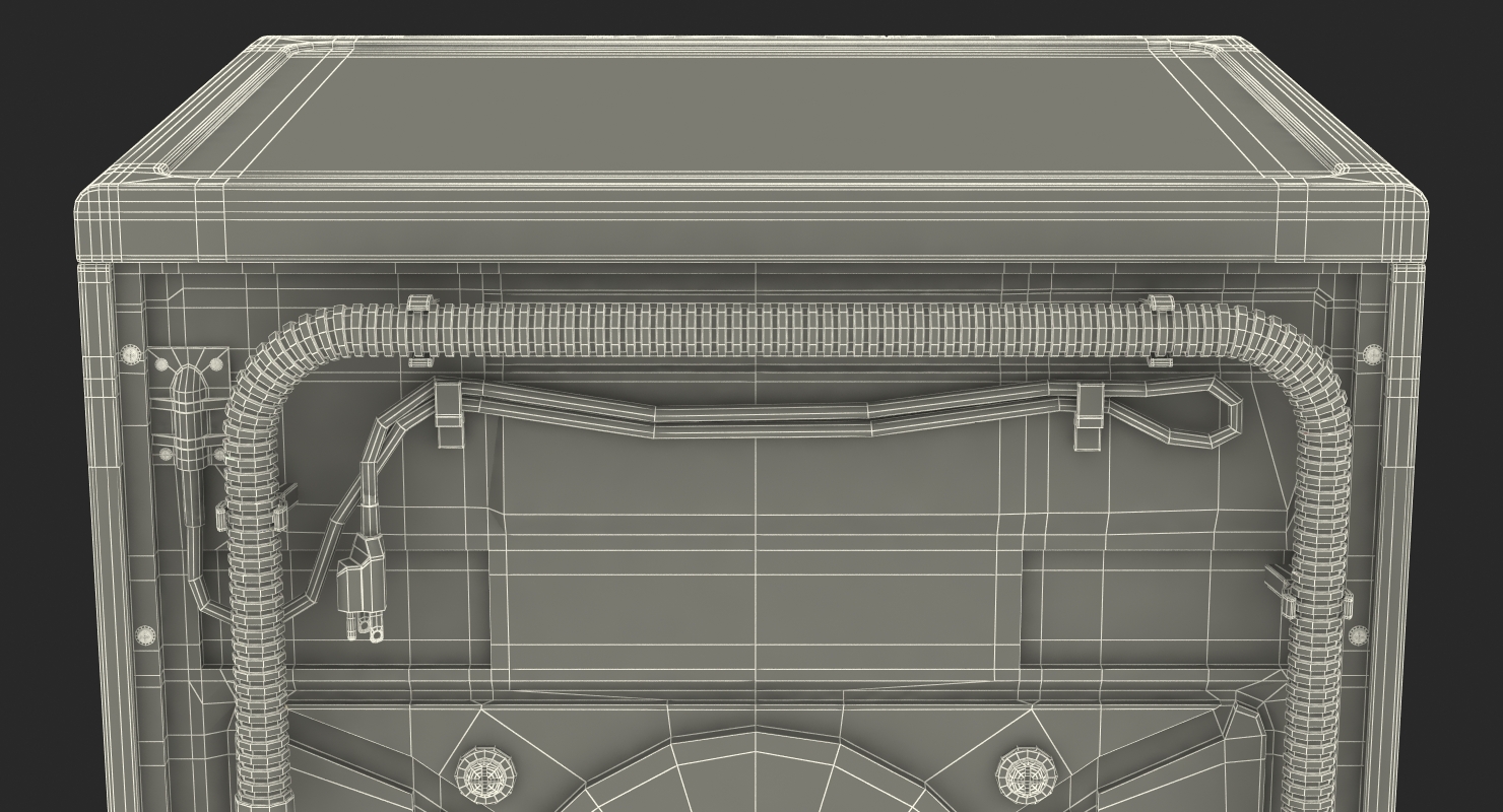 3D model Inox Samsung WW6800 Washing Machine