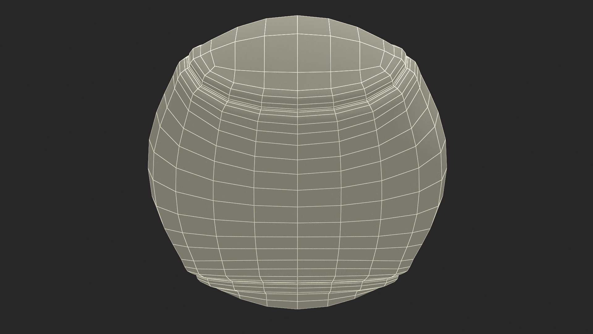 Official League Baseball Ball 1920 3D model