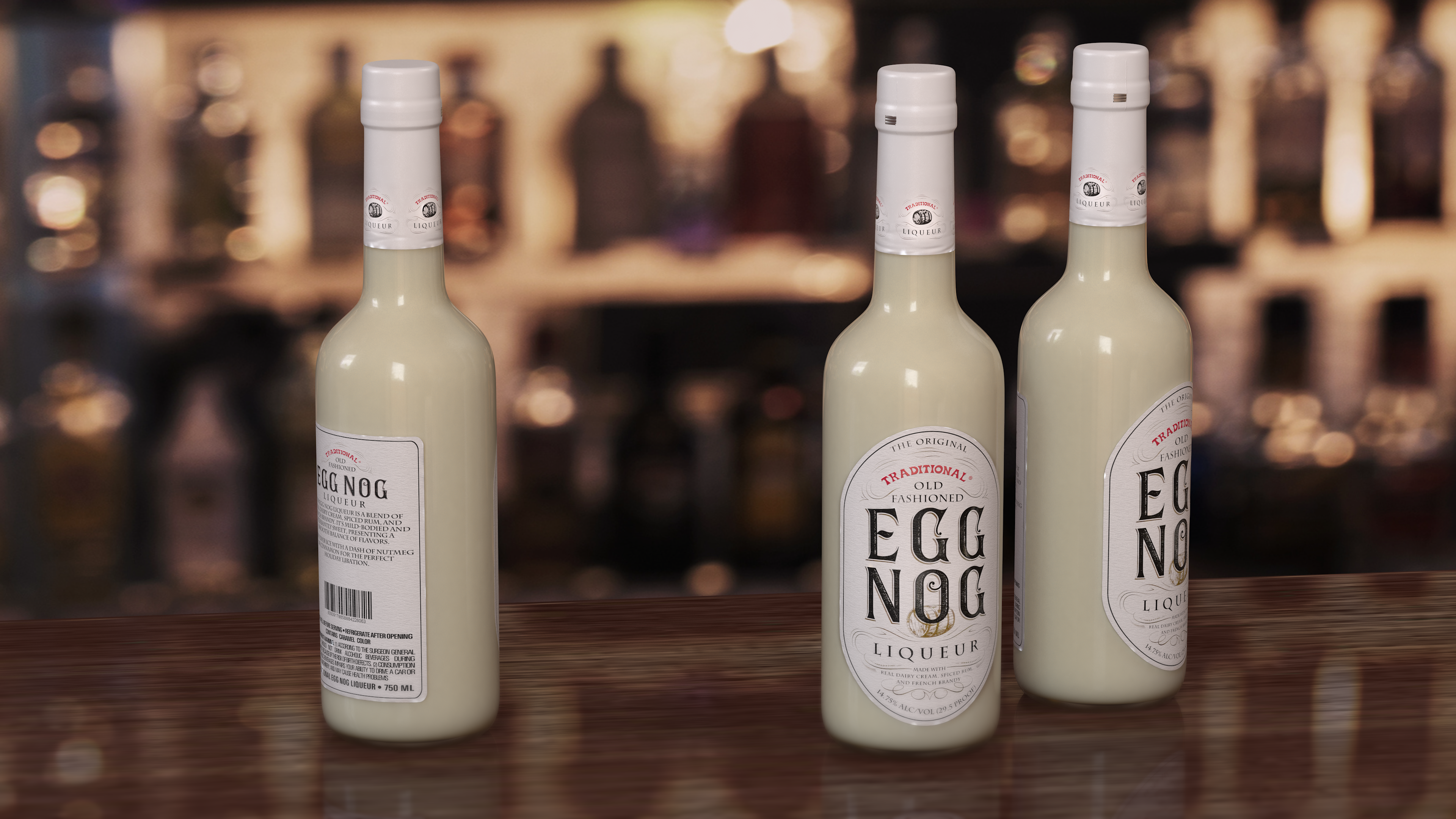 Traditional Eggnog Bottle, view 11