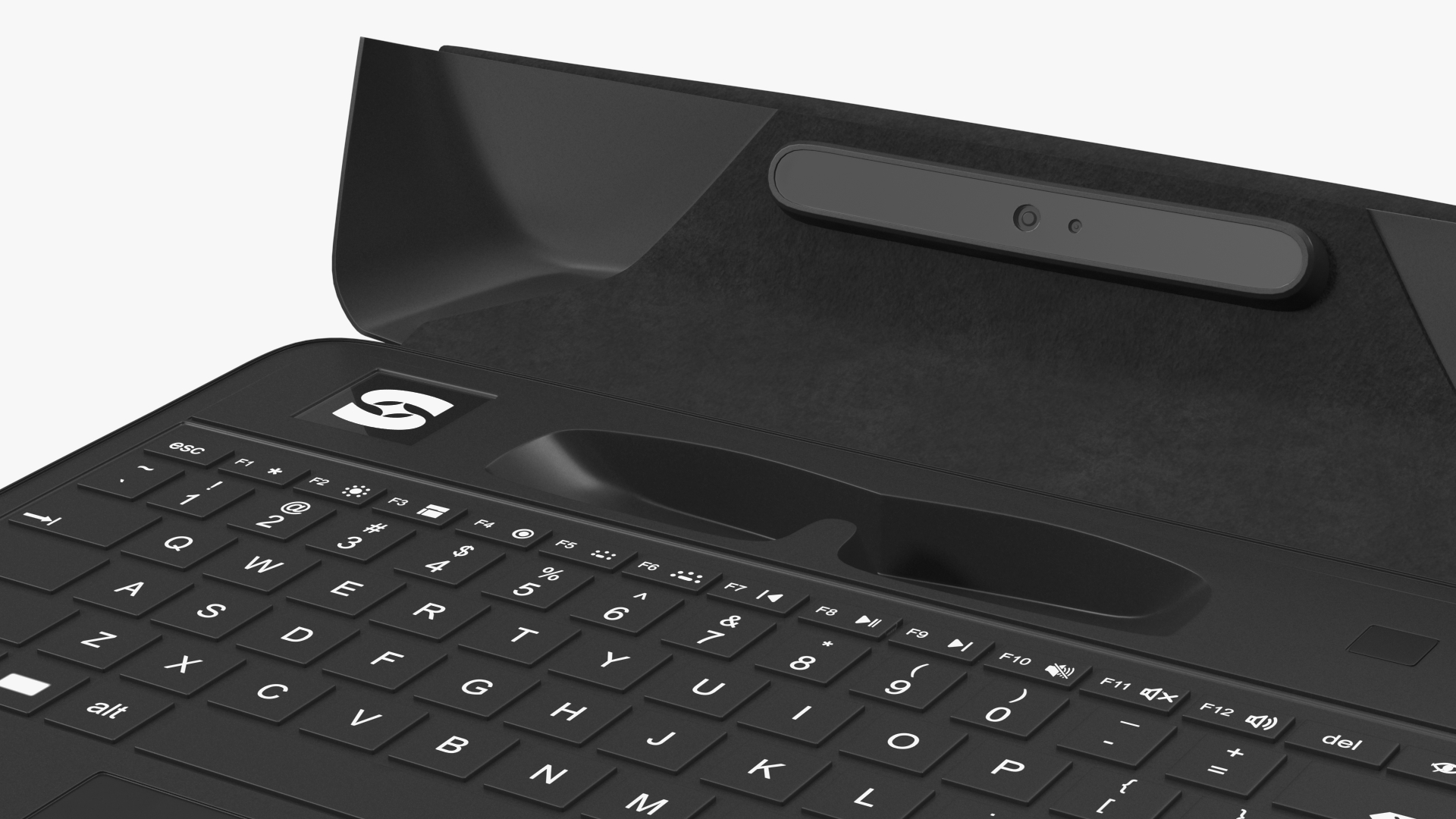 3D Augmented Reality Laptop Spacetop with Glasses