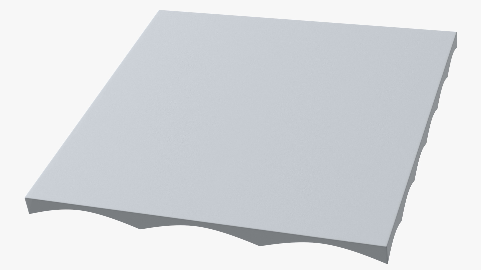 3D 3D Wall Panel Half Pipe Ceramic