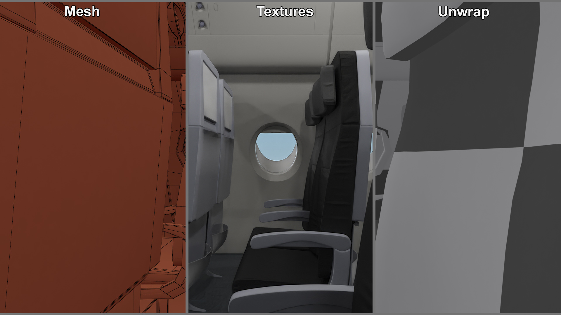 Aircraft Interior 3D