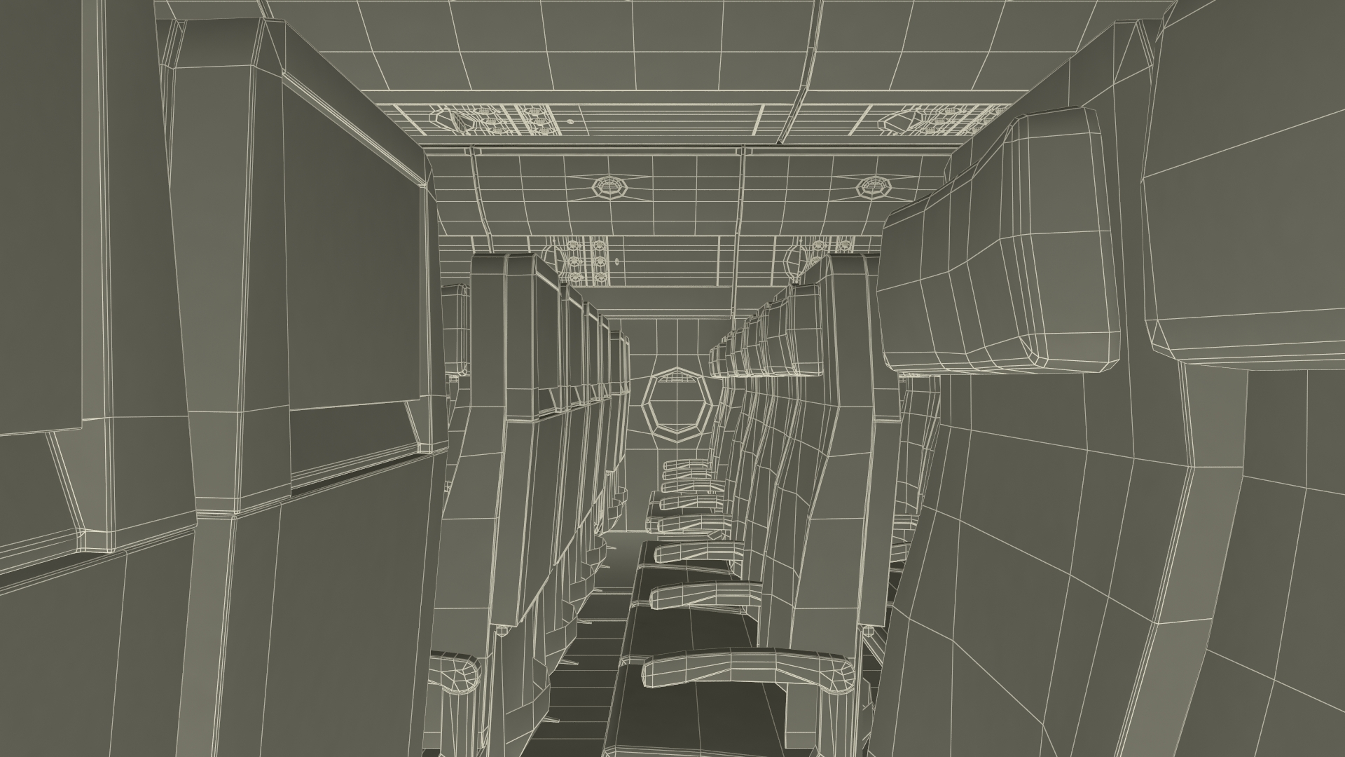Aircraft Interior 3D